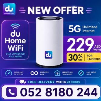 DU HOME WIFI INTERNET SERVICE in Mission - Image 1