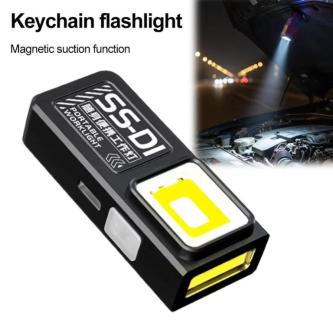 DYRUIDOJ1 Mini LED Flashlight, Dual Light Bottom Magnet … in Singapore - Image 1