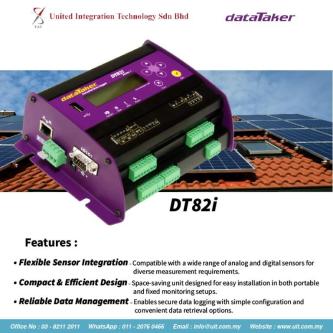 DataTaker DT82i Compact Data Logger in Kajang - Image 1