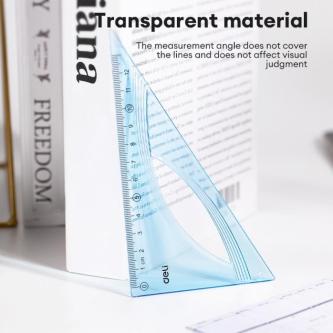 Deli EH13/EH12 Ruler Drafting Set 20/30CM in Singapore - Image 1