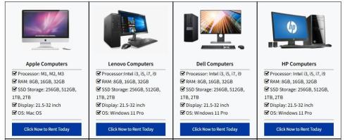 Desktop for Rent in Hyderabad in Thane - Image 1