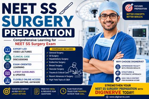 DigiNerve NEET SS Surgery Preparation Course in Jaipur - Image 1