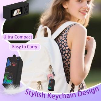 Digital Camera, Pocket Keychain Camera with HD Screen, … in Singapore - Image 1