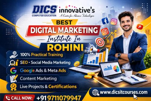 Digital Marketing Course in DICS Rohini – Learn With DICS in Delhi - Image 1