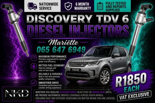 Discovery TDV6 Diesel Injectors in Durban - Image 1