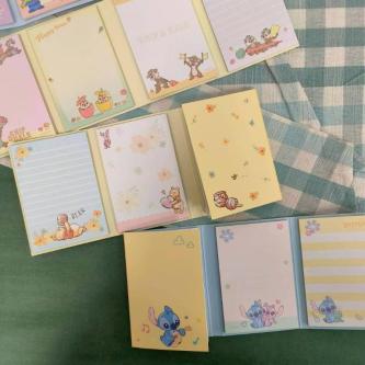 Disney Notebook Color Note Paper Memo Stationery Pooh … in Singapore - Image 1