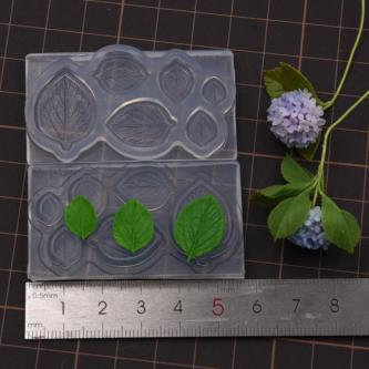Diy Ultra Light Clay Hydrangea Leaf Pattern Mold Mini … in George Town - Image 1