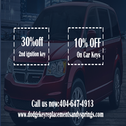 Dodge Key Replacement Sandy Springs in Atlanta - Image 1