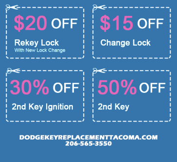 Dodge Key Replacement in Tacoma - Image 1