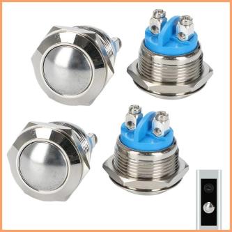 Doorbell Chime Push Button 4X Replaceable Chime Ringer … in Singapore - Image 1