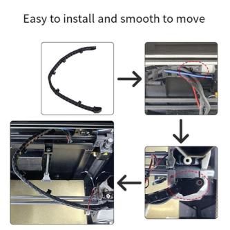 Drag Chain for 3D K1 Max Drag Cable Chain Assembly Kit … in Singapore - Image 1