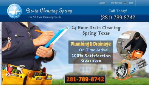 Drain Cleaning Spring in Spring - Image 1