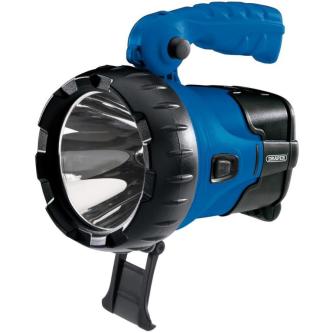 Draper 10w LED Rechargeable Spotlight Torch Blue in Belfast - Image 1
