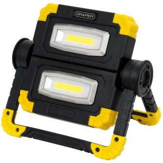 Draper Rechargeable Twin COB LED Work Light in Edinburgh - Image 1