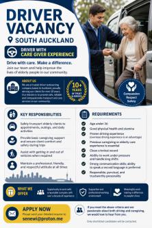 Driver Vacancy – South Auckland in Auckland - Image 1