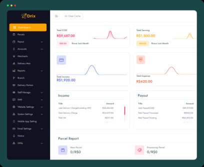 Drix – Courier Management Software in Dhaka - Image 1