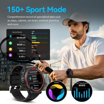 Durable Smart Watch LED Flashlight 30 Meter Waterproof … in Singapore - Image 1