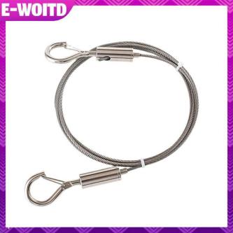 E-WOITD Adjustable Automatic Wire Rope Spring Hook … in Singapore - Image 1