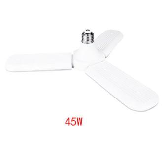 E27 LED Lamp Fan Bulb Foldable Fan Blade Angle Adjustable … in Singapore - Image 1