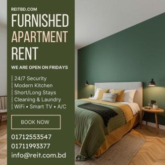 EElite RResidence 4-Bedroom Apartment Rent in Bashundhara R/A- in Dhaka - Image 1