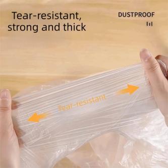 ELLSWORTH 3Pcs Disposable Bed Dust Cover, Transparent … in Singapore - Image 1