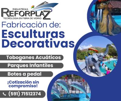 ESCULTURAS DECORATIVAS en Riberalta - Imagen 1