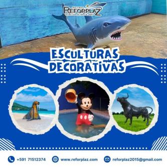 ESCULTURAS DECORATIVAS en Riberalta - Imagen 1