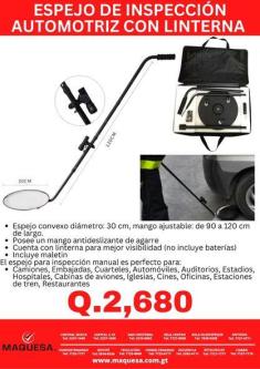ESPEJOS PARA INSPECCIÓN en Retalhuleu - Imagen 1