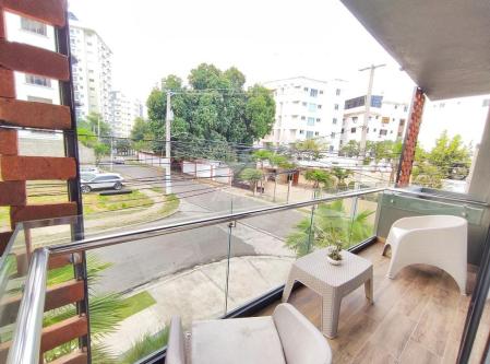 ESTUDIO AMUEBLADO PISCINA INFINITY Y GIMNASIO LA ESMERALDA en Santiago - Imagen 12