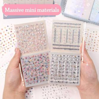 EXCLUSIVELUX 24Pcs/Set Nail Sticker, Soft Embossed Self … in Singapore - Image 1