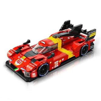 Eikee MOC City Flame Racing Car Model Building Blocks 16 … in Wallaroo Mines - Image 1