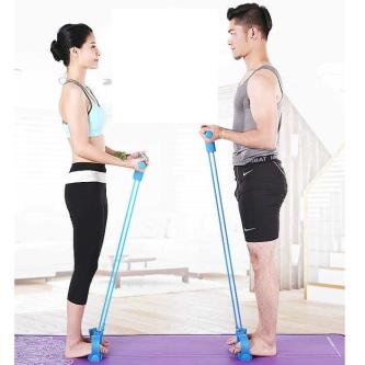 Elastic Pull Rope Strength Resistance Bands Exercise Equipment in Novena - Image 1