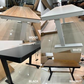 Electric Computer Table Height Adjustable 100Cm 120Cm 140Cm … in Singapore - Image 1
