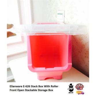 Elianware E-626 Stack Box With Roller Front Open Stackable … in Singapore - Image 1