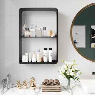 Encora Wall Mounted Rack Multipurpose Cosmetic Organizer … in Singapore - Image 1