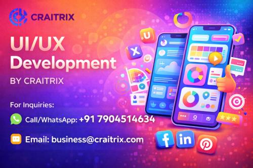 Enhance Customer Experience with UI/UX Design by Craitrix in Bangalore - Image 1