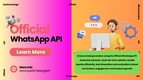 Enhance Lead Generation Using Official WhatsApp API in Noida - Image 1