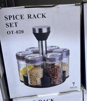 Ensemble de Pots à Épices Rotatif SPICE RACK SET à Abidjan - Photo 1