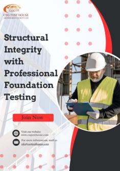 Ensure Structural Integrity with Professional Foundation Testing in Jaipur - Image 1
