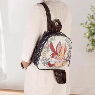 Ethnic Style Embroidered Jacquard Mini Backpack All-Match … in Malacca Town - Image 1