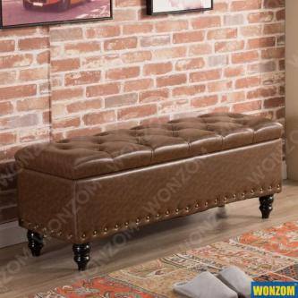European Style Storage Bench Long Rectangular Shoe Cabinet … in Singapore - Image 1