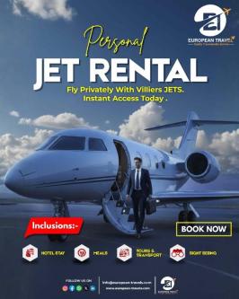 European Travel – VIP Personal Jet Rental Service in Jaipur - Image 1