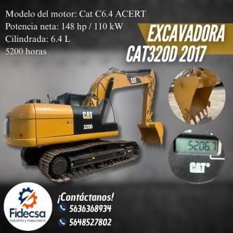Excavadora CAT 320D (2017) 21 en Manzanillo - Imagen 1