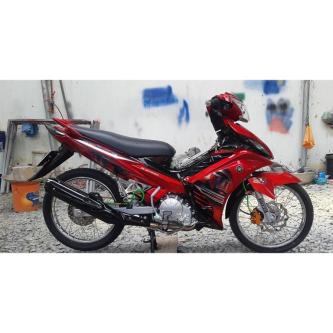 Exciter stamp 135 LC red chrome in Singapore - Image 1