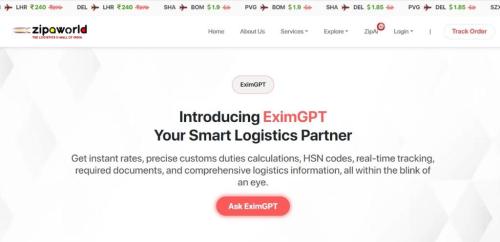 EximGPT – Your AI-Powered Virtual Assistant for Smart Logistics in Noida - Image 1