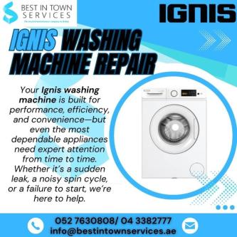 Expert Washing Machine Repairs for Ignis Brands & Models! in Dubai - Image 1