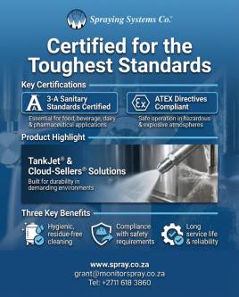 Experts in Spray Technology - Monitor Engineering (Pty) Ltd in Boksburg - Image 6