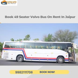 Explore Rajasthan with 49 Seater Volvo Bus Rental Services in Bani Park - Image 1