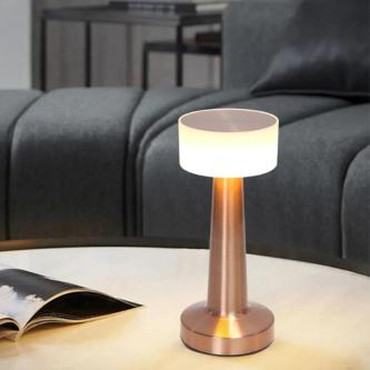 FALLFORBEAUTY Retro Table Lamp, Cordless Dimmable LED … in Singapore - Image 1