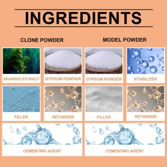 FAST SHIP&Delivery>3D Plaster Model Kit Hand Mold Powder … in Singapore - Image 1